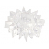 Прозрачное гелевое эрекционное кольцо-солнце - Toyfa Basic - в Находке купить с доставкой