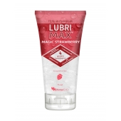 Интимный гель-смазка на водной основе Lubrimax Magic Strawberry - 75 мл. - ИнтелБИО - купить с доставкой в Находке