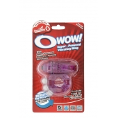 Фиолетовое эрекционное виброкольцо OWOW PURPLE - Screaming O - в Находке купить с доставкой