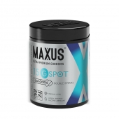 Гладкие презервативы Maxus G spot с двойной спиралью - 15 шт. - Maxus - купить с доставкой в Находке