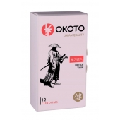 Тонкие презервативы OKOTO Ultra Thin - 12 шт. - Sitabella - купить с доставкой в Находке