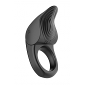 Черное эрекционное виброкольцо Vibro Lust Ring - MALESATION - в Находке купить с доставкой