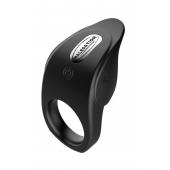 Черное эрекционное виброкольцо Vibro Lust Ring - MALESATION - в Находке купить с доставкой