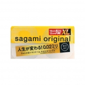 Презервативы увеличенного размера Sagami Original 0.02 XL-size - 12 шт. - Sagami - купить с доставкой в Находке