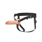 Полый страпон на ремнях 6’’ Hollow Silicone Strap-on - Pipedream - купить с доставкой в Находке