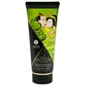 Массажный крем для тела с ароматом груши и зелёного чая Pear   Exotic Green Tea - 200 мл. - Shunga - купить с доставкой в Находке