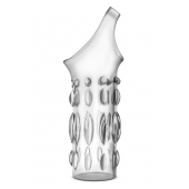 Прозрачная насадка на пенис Stretchy Studded Penis Sleeve Ring - Blush Novelties - в Находке купить с доставкой