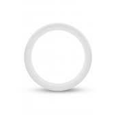 Белое люминесцентное эрекционное кольцо Silicone Glo Cock Ring - Blush Novelties - в Находке купить с доставкой