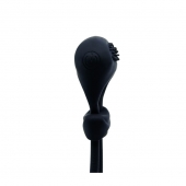 Чёрное лассо на пенис с вибрацией - Baile - в Находке купить с доставкой