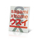 Ультратонкий презерватив Sagami Xtreme SUPERTHIN - 1 шт. - Sagami - купить с доставкой в Находке