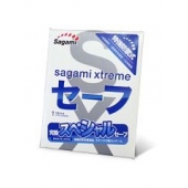 Презерватив Sagami Xtreme Ultrasafe с двойным количеством смазки - 1 шт. - Sagami - купить с доставкой в Находке