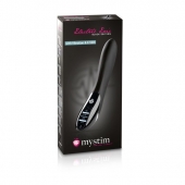 Черный вибратор с миостимуляцией Mystim Electric Eric Black Edition - 27 см. - MyStim - купить с доставкой в Находке