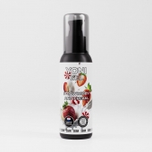 Лубрикант для орального секса SGAN со вкусом клубники со сливками - 100 мл. - SGAN - купить с доставкой в Находке