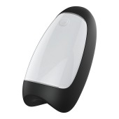 Черно-белый сквозной вибромастурбатор Hercules - Rends - в Находке купить с доставкой