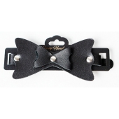 Черные наручники с бантиками - Crazy Handmade - купить с доставкой в Находке