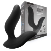 Черный вибромассажер простаты 3,5’’ Curve P-spot Massager - 12 см. - Erokay - в Находке купить с доставкой