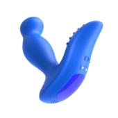 Синий вибромассажер простаты 3,5’’ P-spot Massager - 12,5 см. - Erokay - в Находке купить с доставкой