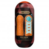 Оранжевый мастурбатор Victoria - Baile - в Находке купить с доставкой