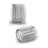 Прозрачная насадка с шипами STAY HARD COCK SLEEVE 01 CLEAR - Blush Novelties - в Находке купить с доставкой