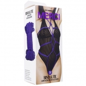 Фиолетовая верёвка для связывания и фиксации Bind Tie - 15,24 м. - Doc Johnson - купить с доставкой в Находке