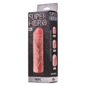 Фаллоудлинитель SUPER HERO Dewil - 17,5 см. - Lola Games - в Находке купить с доставкой