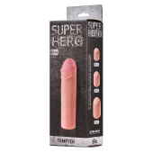 Фаллоудлинитель SUPER HERO Tempter - 16 см. - Lola Games - в Находке купить с доставкой