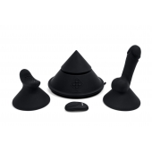 Конусный вибромассажер Cowgirl Cone с 2 насадками - CowGirl - купить с доставкой в Находке