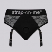 Трусики для фиксации насадок Strap-on-me Harness Lingerie Diva XS - Strap-on-me - купить с доставкой в Находке