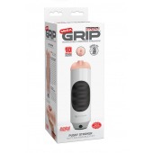 Мастурбатор-вагина Extreme Toyz Mega Grip Vibrating Stroker Mouth - Pipedream - в Находке купить с доставкой
