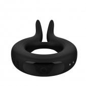 Черное эрекционное кольцо Marry Me Rechargeable Vibrating Cockring - Adrien Lastic - в Находке купить с доставкой
