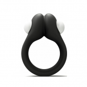 Черное эрекционное кольцо Zippy Vibrating Ring With Bullet - Adrien Lastic - в Находке купить с доставкой
