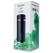 Мастурбатор-вагина с вибрацией Heart Of Love в колбе в форме сердца - Boys of Toys - в Находке купить с доставкой