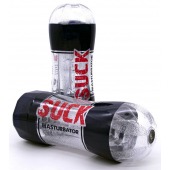 Прозрачный мастурбатор-вагина Suck - Boys of Toys - в Находке купить с доставкой