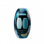 Голубой нереалистичный мастурбатор Athena - Baile - в Находке купить с доставкой