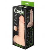Телесный фаллоудлинитель с мошонкой Cock Next - 19 см. - LOVETOY (А-Полимер) - в Находке купить с доставкой