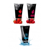 Набор из 3 лубрикантов JUJU (увлажняющий, клубника, малина) - JuJu - купить с доставкой в Находке