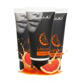 Набор из 3 съедобных лубрикантов JUJU со вкусом грейпфрута - JuJu - купить с доставкой в Находке