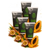 Набор из 5 съедобных лубрикантов JUJU со вкусом тропических фруктов - JuJu - купить с доставкой в Находке