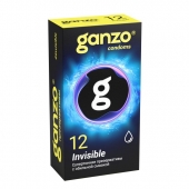 Супертонкие презервативы Ganzo Invisible - 12 шт. - Ganzo - купить с доставкой в Находке