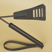 Черный кожаный стек «Сириус» - 60 см. - Sitabella - купить с доставкой в Находке