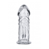 Прозрачная насадка на пенис Uco - 13 см. - A-toys - в Находке купить с доставкой