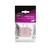 Прозрачная насадка на пенис с цветными шариками - Erowoman-Eroman - в Находке купить с доставкой