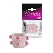 Прозрачная насадка на пенис с цветными шариками - Erowoman-Eroman - в Находке купить с доставкой