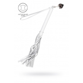 Белая кожаная плеть - 50 см. - Pecado - купить с доставкой в Находке