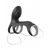 Черная насадка на пенис Ultimate Couples Cage Pro - Pipedream - в Находке купить с доставкой