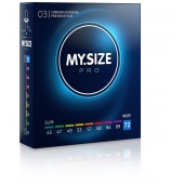 Презервативы MY.SIZE размер 72 - 3 шт. - My.Size - купить с доставкой в Находке