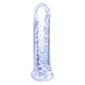 Прозрачная насадка-удлинитель Stretchy Touch - 18 см. - NMC - в Находке купить с доставкой