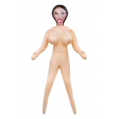 Телесная надувная секс-кукла с пышным бюстом - NMC - в Находке купить с доставкой