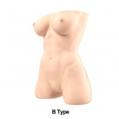 Телесный мастурбатор-торс Jessica B - Naked Factory - в Находке купить с доставкой