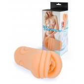 Телесный мастурбатор-вагина с рельефом на поверхности - Sexy Girl - в Находке купить с доставкой